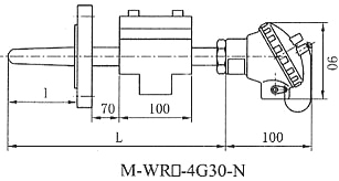 耐磨帶切斷閥熱電偶 M-WR□-4G30-N